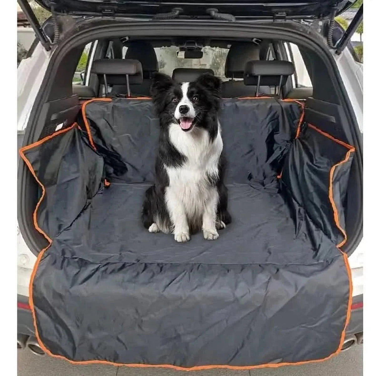 Bagageskydd hund - skydd till bil med kantband