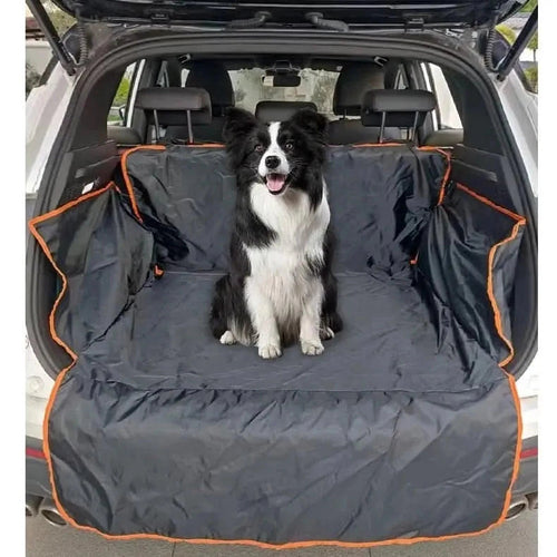 Bagageskydd hund - skydd till bil med kantband