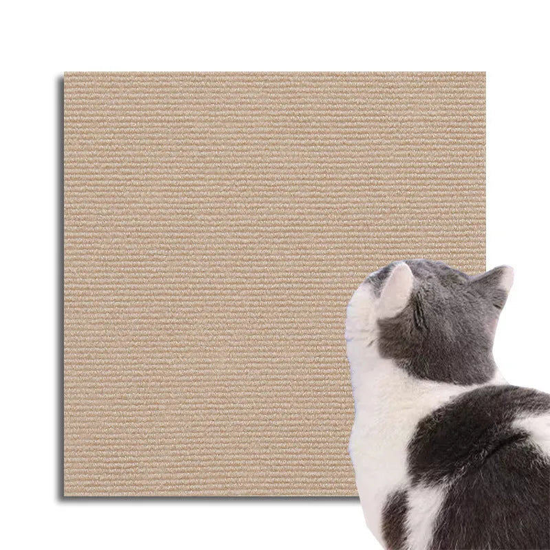 Klösbräda som rektangulär matta för vägg och möbel - Beige